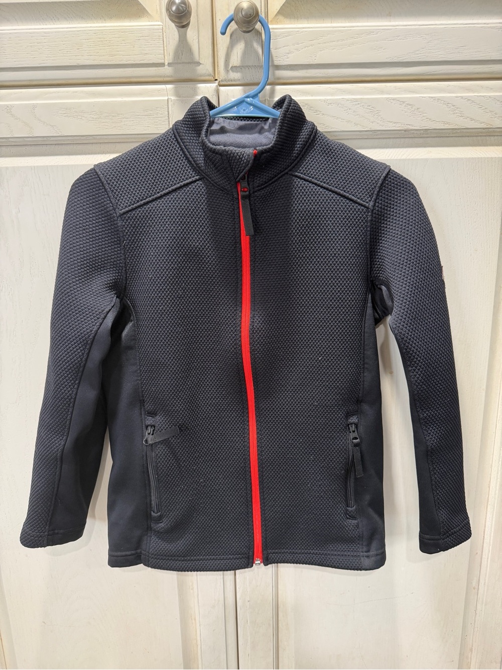 Spyder Black Jacket with Red Tag